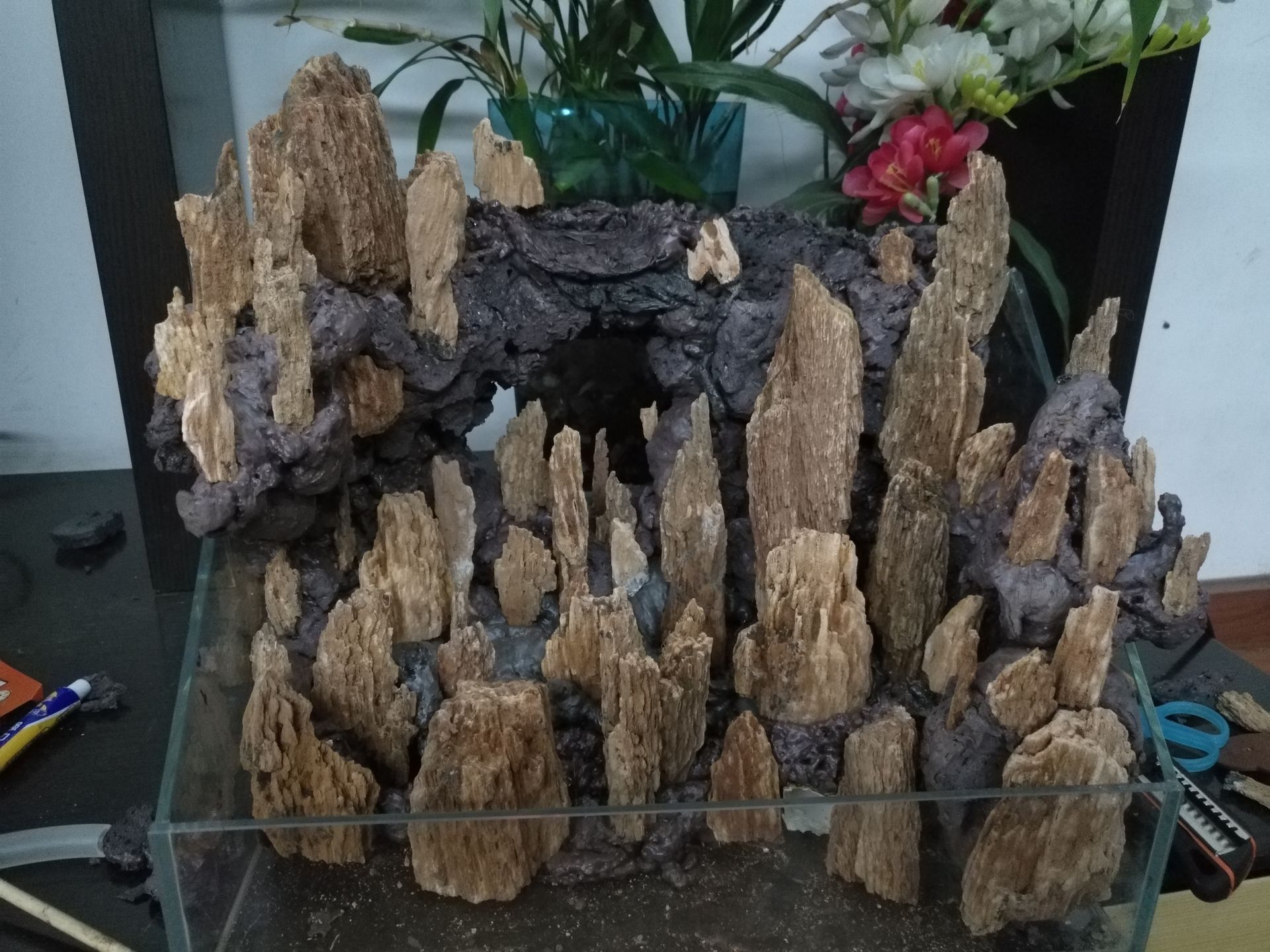 放置石头